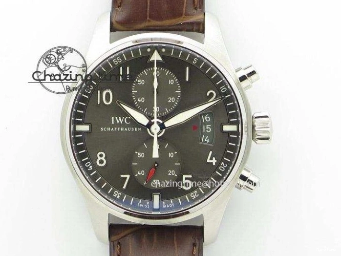 MIROTIME 0511 Casual Portuguese Chrono IW3716 Z+F 1:1 Best Edition White Dial on Blue Rubber Strap A 7016